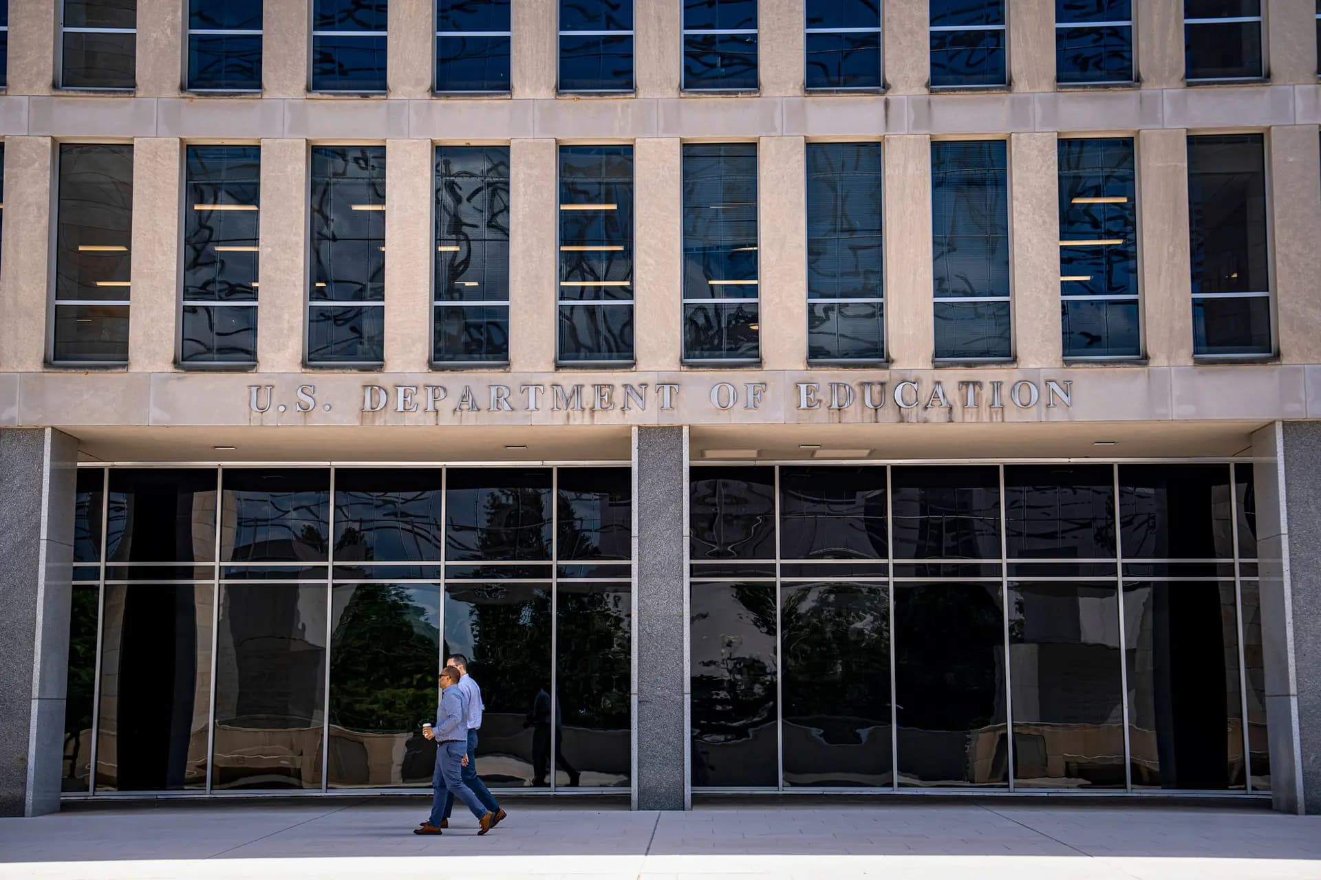 El Departamento de Educación de EE. UU. en Washington el 10 de junio de 2024. (Madalina Vasiliu/The Epoch Times)