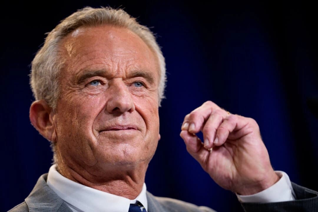 El secretario de Salud, Robert F. Kennedy Jr., en Washington el 22 de abril de 2025. (Andrew Harnik/Getty Images)
