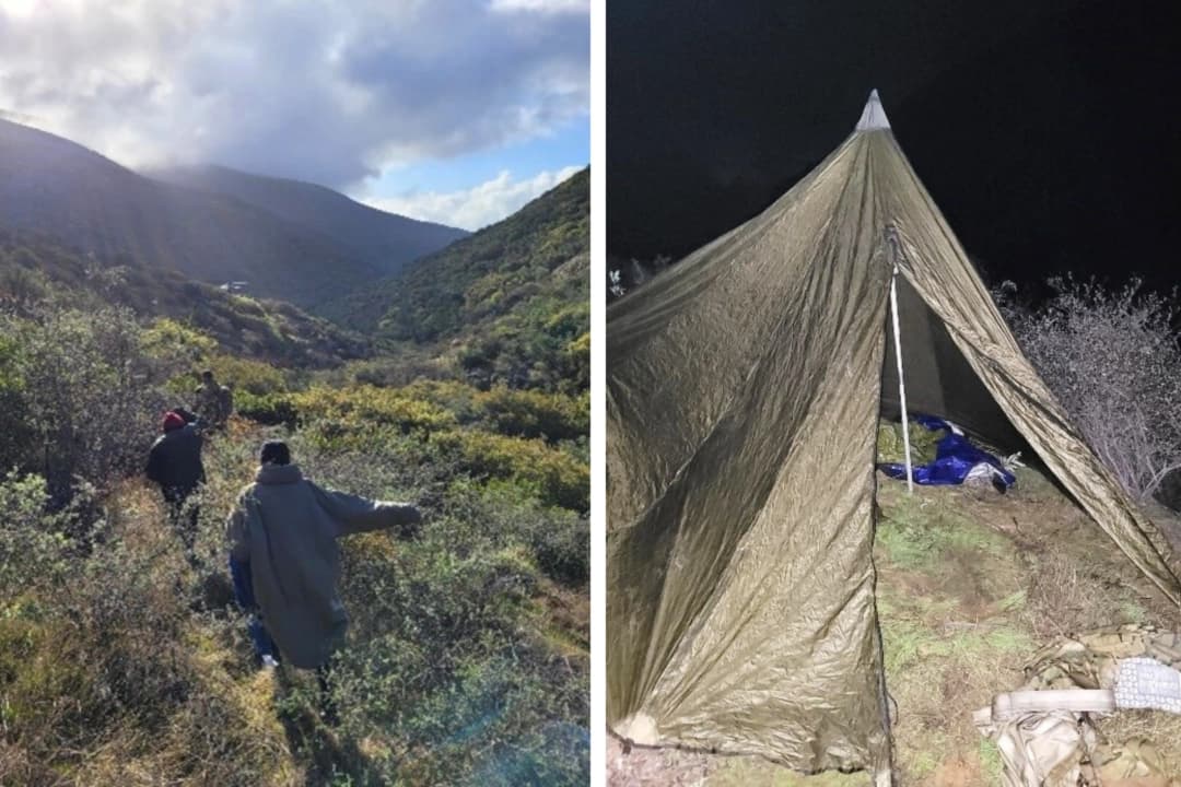 Agentes de la Patrulla Fronteriza rescatan a dos mujeres en un desierto de California