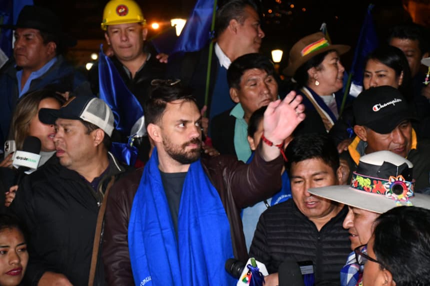 MAS de Bolivia elige al actual ministro de Gobierno como su candidato a la Presidencia