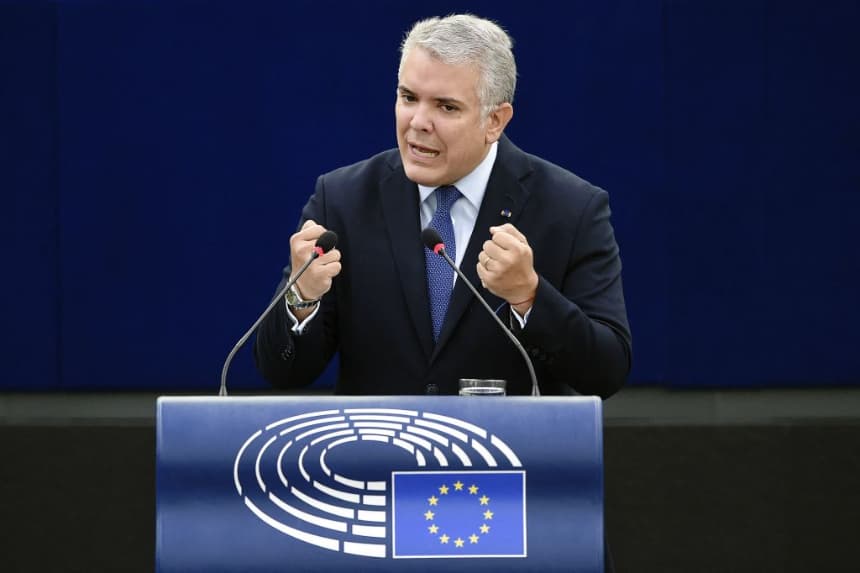 Expresidente colombiano Iván Duque exige que Corte Penal Internacional actúe contra Maduro