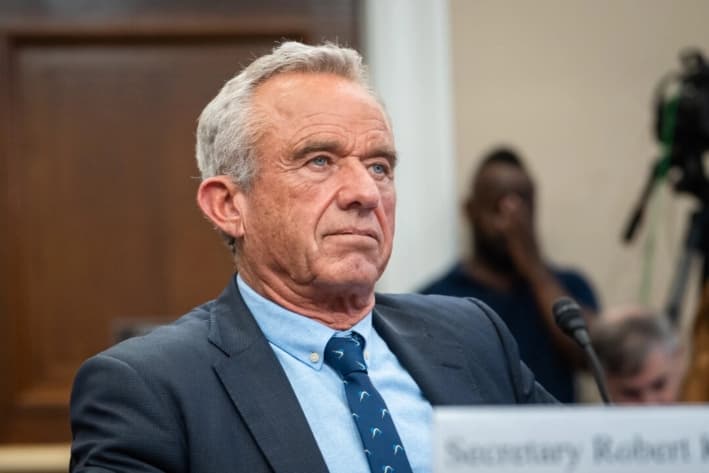 El secretario de Salud, Robert F. Kennedy Jr. en Washington, el 14 de mayo de 2025. (Madalina Vasiliu/The Epoch Times)