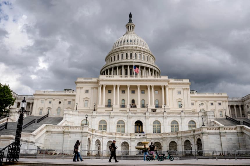 El Capitolio de los Estados Unidos en Washington el 22 de mayo de 2025. (Madalina Vasiliu/The Epoch Times)