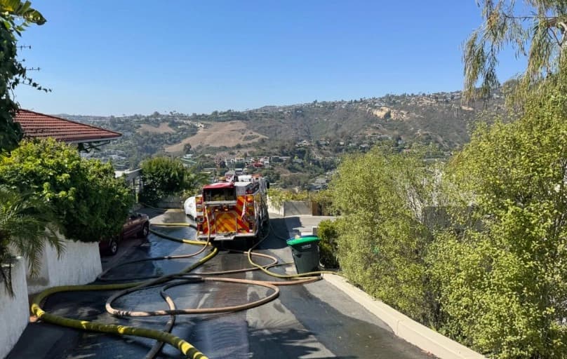 Arrestan a niño de 13 años por presuntamente provocar un incendio con fuegos artificiales en California