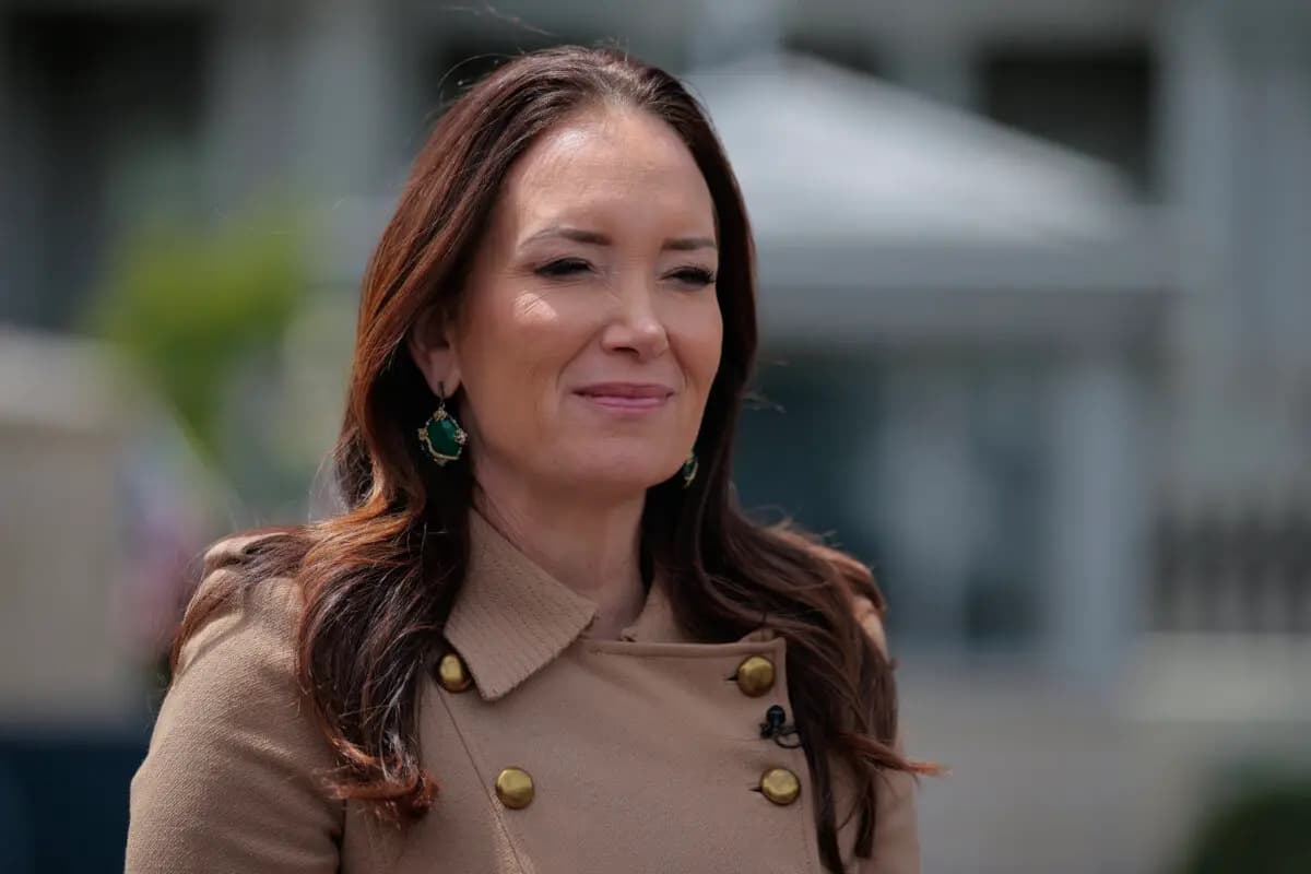 La secretaria de Agricultura, Brooke Rollins, en Washington el 20 de mayo de 2025. (Chip Somodevilla/Getty Images)