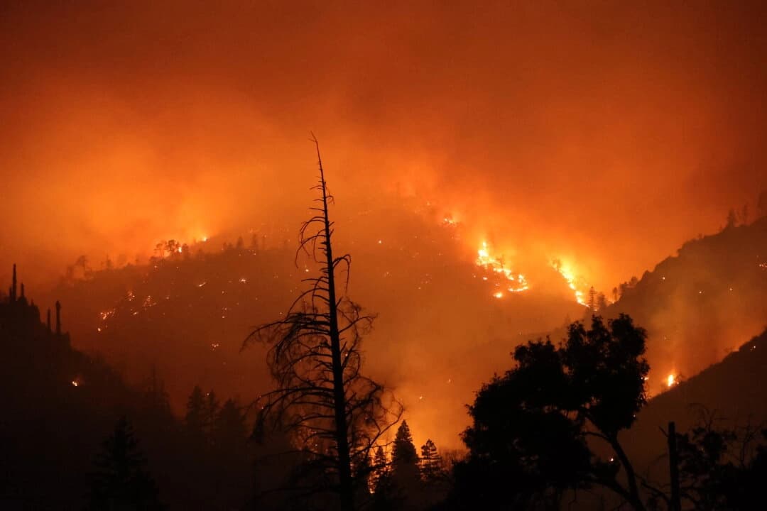 Bomberos avanzan en la contención del incendio en región vinícola de California