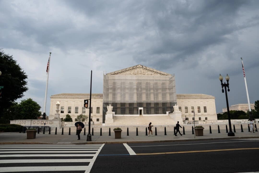 La Corte Suprema de EE. UU. en Washington el 25 de junio de 2025. (Madalina Kilroy/The Epoch Times)