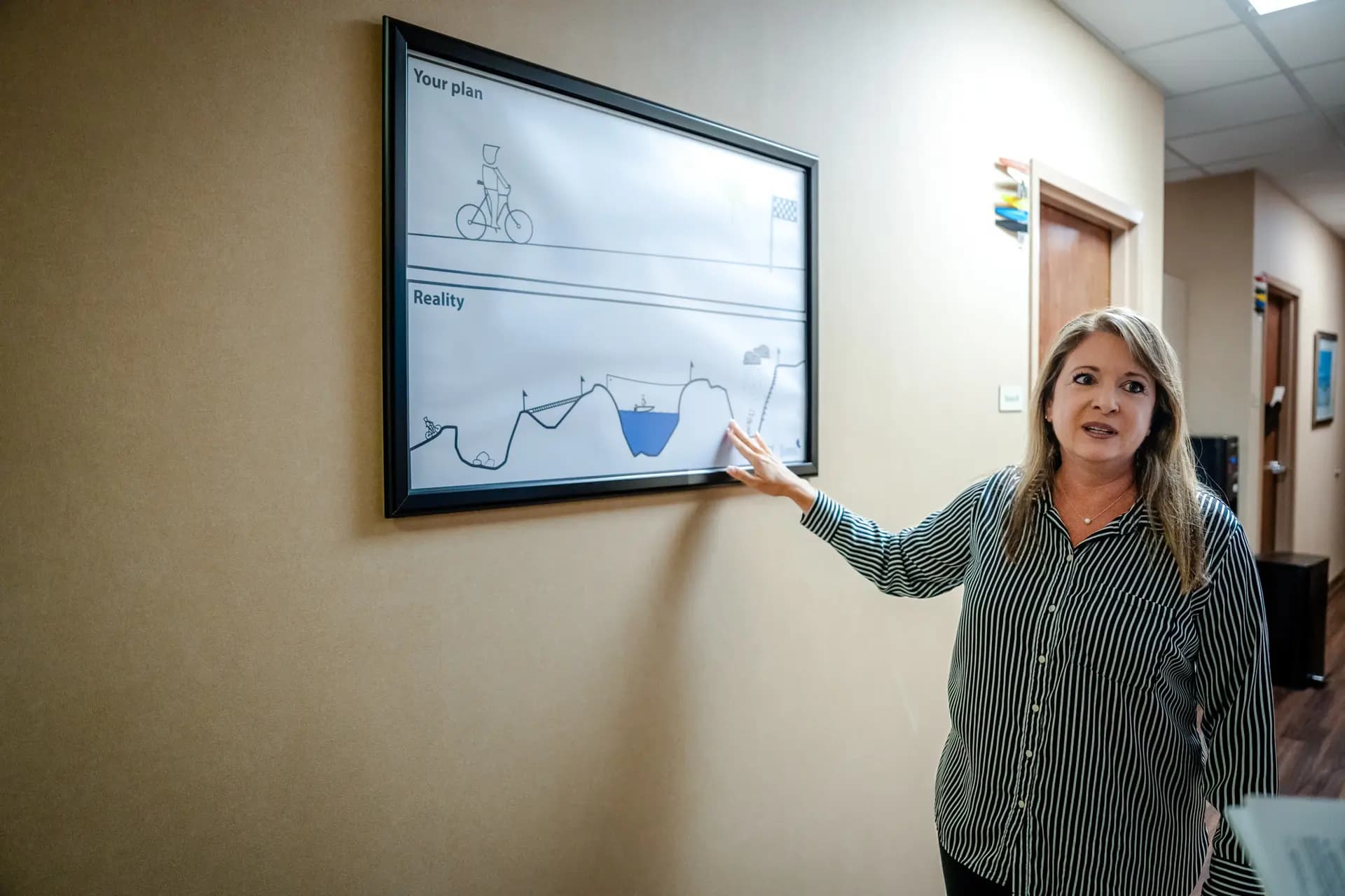 Jennifer Pius Gifford, directora ejecutiva del Instituto Coleman para la Medicina de las Adicciones, habla sobre el instituto, en Richmond, Virginia, el 13 de agosto de 2025. (Madalina Kilroy/The Epoch Times).