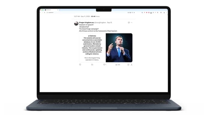 Influencers pro-PCCh usan el asesinato de Kirk para atacar a EE. UU. y dividir a los estadounidenses