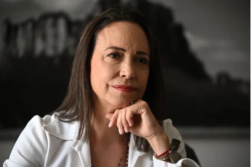 Machado asegura no ser parte del diálogo entre la oposición y el gobierno interino de Venezuela