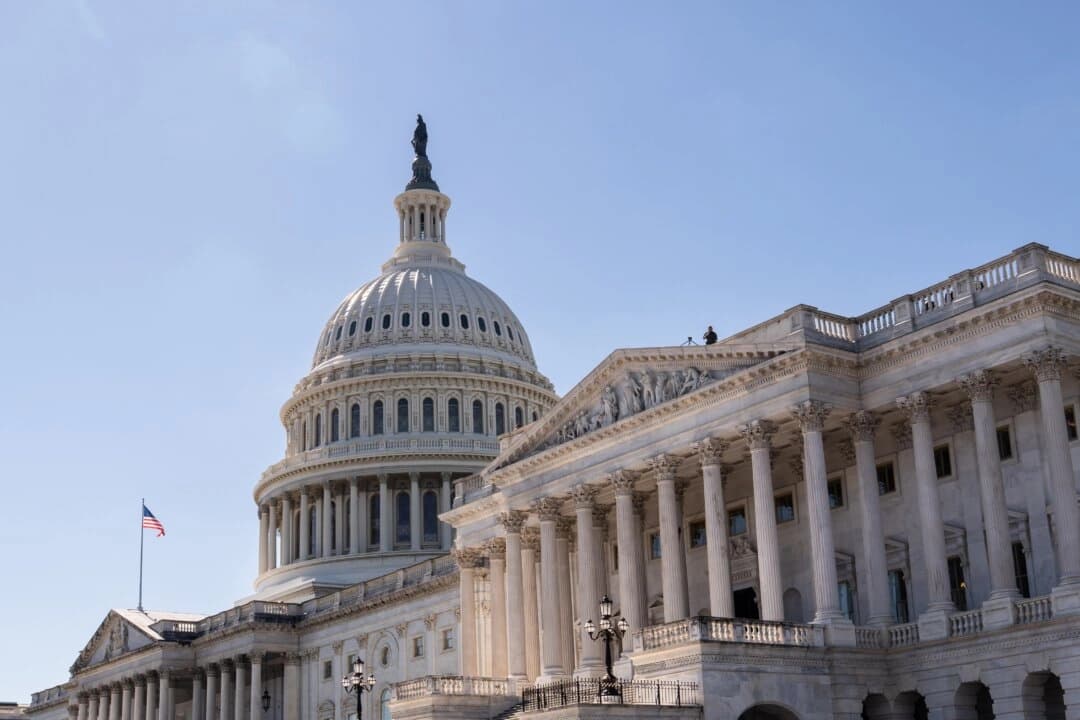 El edificio del Capitolio de Estados Unidos en Capitol Hill, Washington, el 9 de octubre de 2025. (Madalina Kilroy/The Epoch Times)