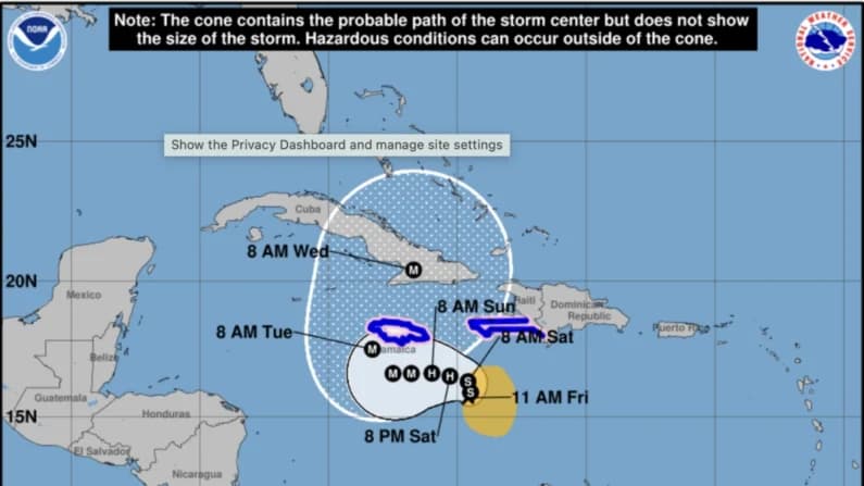 Tormenta Melissa amenaza con inundaciones catastróficas a Jamaica y Haití al convertirse en huracán