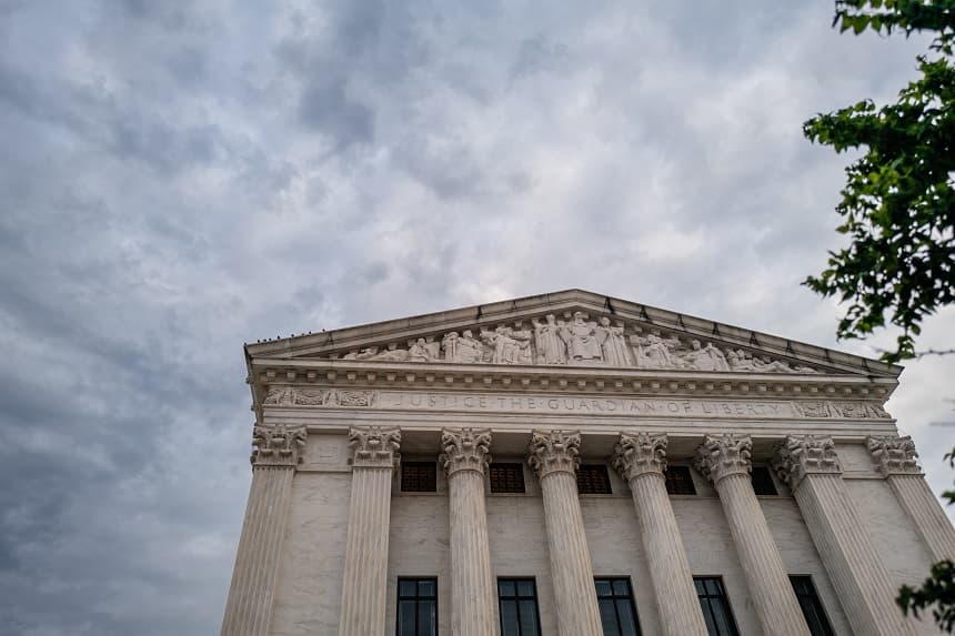 La Corte Suprema de Estados Unidos en Washington, el 29 de septiembre de 2025. (Madalina Kilroy/The Epoch Times)
