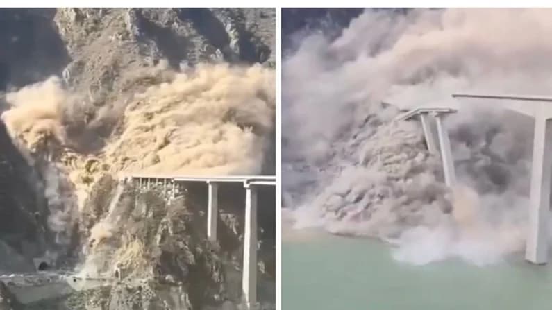 Un nuevo puente se derrumba en Sichuan, China, menos de diez meses después de su inauguración
