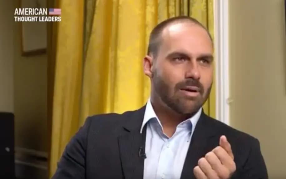 <em>Eduardo Bolsonaro, congresista brasileño e hijo del expresidente brasileño Jair Bolsonaro. (The Epoch Times)</em>