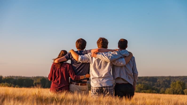 La tradicional forma de amistad
