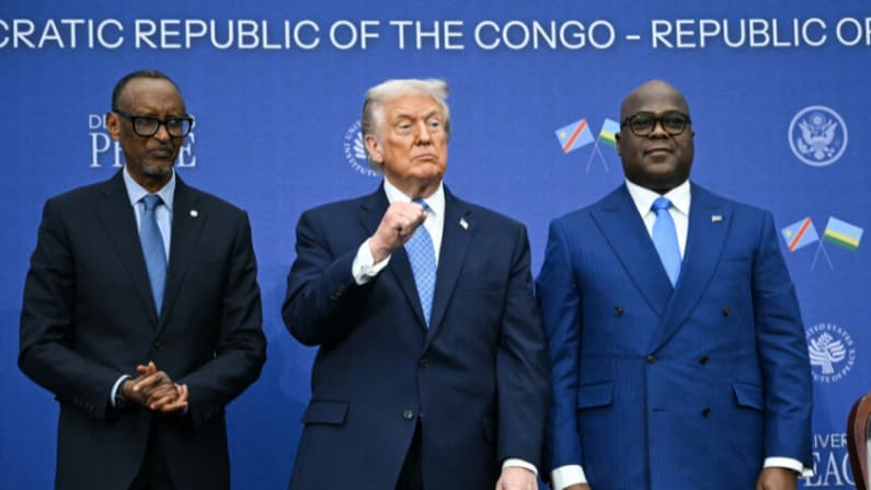 Trump preside firma del acuerdo de paz entre la República Democrática del Congo y Ruanda