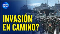 ¿Invasión en Camino?: Imágenes revelan acumulación de buques chinos apuntando a Taiwán