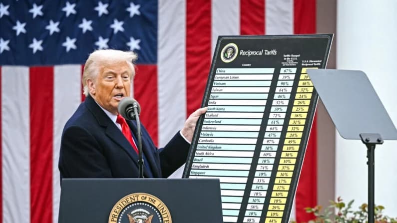 Trump atribuye a los aranceles el sorprendente y sólido crecimiento económico