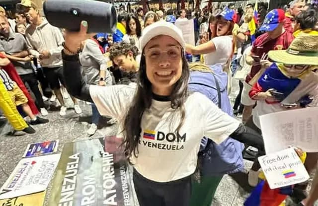 <em>Sarah Machmud afirma que los venezolanos llevan años esperando que Estados Unidos tome medidas en su país. (Cortesía de Sarah Machmud)</em>