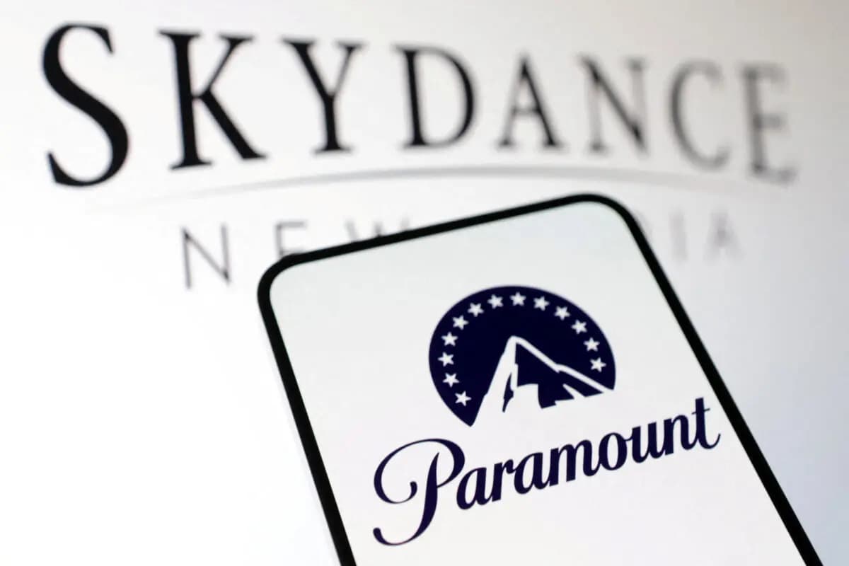 Logotipos de Paramount Global y Skydance, en esta ilustración tomada el 17 de diciembre de 2024. (Dado Ruvic/Reuters).