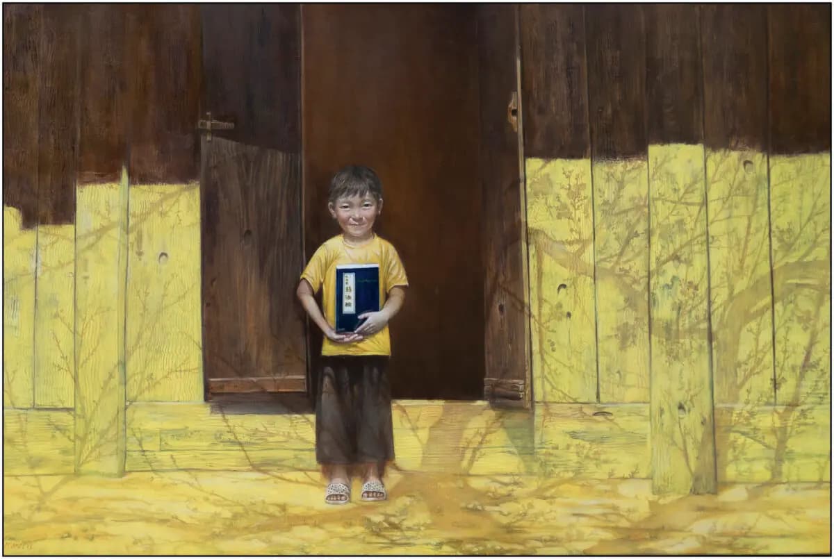<em>"Destino", 2022, de Vu Thuy, Vietnam. Óleo sobre lienzo; 76 x 117 cm. (Cortesía del Concurso Internacional de Pintura Figurativa de NTD.)</em>