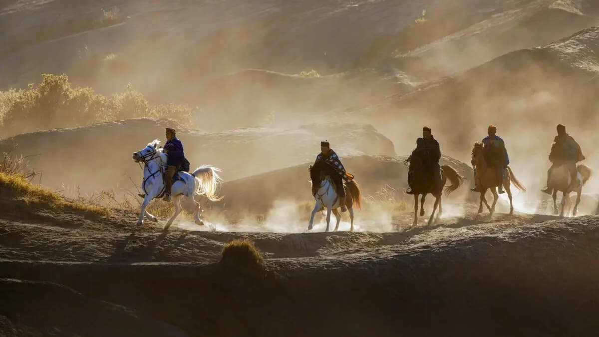 "Jinetes", de Elsa Chang. (5.º Concurso Internacional de Fotografía NTD)