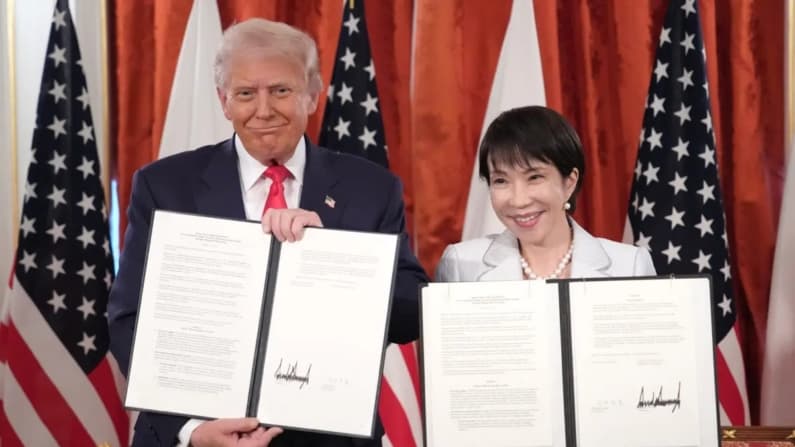 Trump reafirma alianza "sólida como una roca" entre EE. UU. y Japón en conversación con Takaichi
