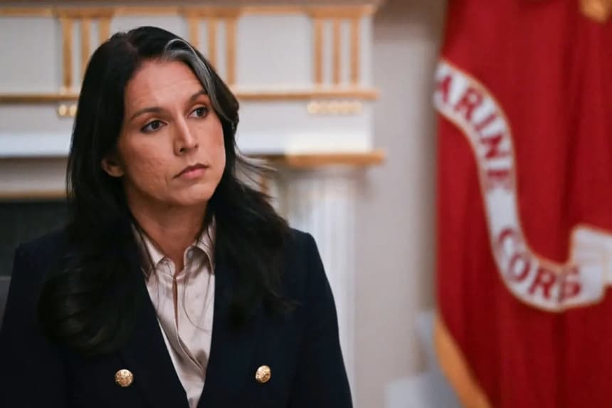 La directora de Inteligencia Nacional, Tulsi Gabbard, en Washington, el 2 de diciembre de 2025. (Andrew Caballero-Reynolds/AFP vía Getty Images)