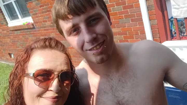 Holly Wheeler-McMillen y Dalton McMillen. (Crédito: <a href="https://www.gofundme.com/f/a-heros-farewell-for-dalton-mcmillen" target="_blank" rel="noopener">GoFundMe</a>)