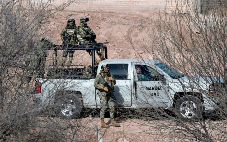 Imagen ilustrativa: Miembros de la Guardia Naional en labores de patrullaje. (ALFREDO ESTRELLA/AFP via Getty Images)
