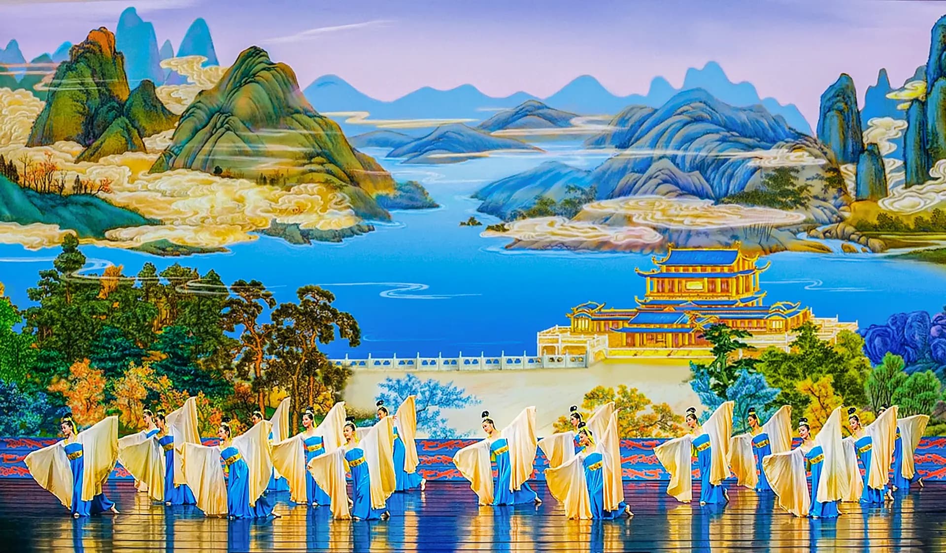 <em>La actuación "Mangas fluidas", del programa de Shen Yun Performing Arts de 2009. (Shen Yun Performing Arts)</em>