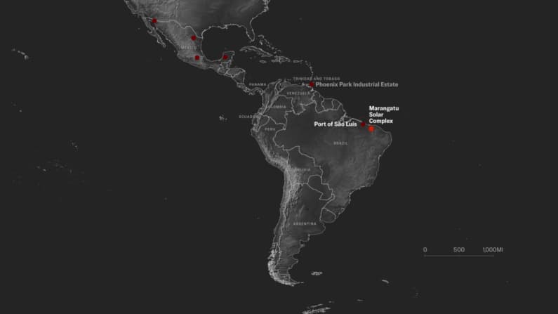 Mapeo de la influencia de China en América Latina
