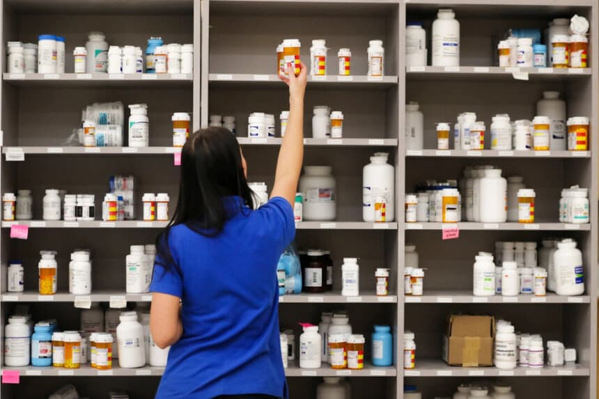 Farmacia central de Intermountain Heathcare en Midvale, Utah, en foto de archivo. (George Frey/Getty Images)