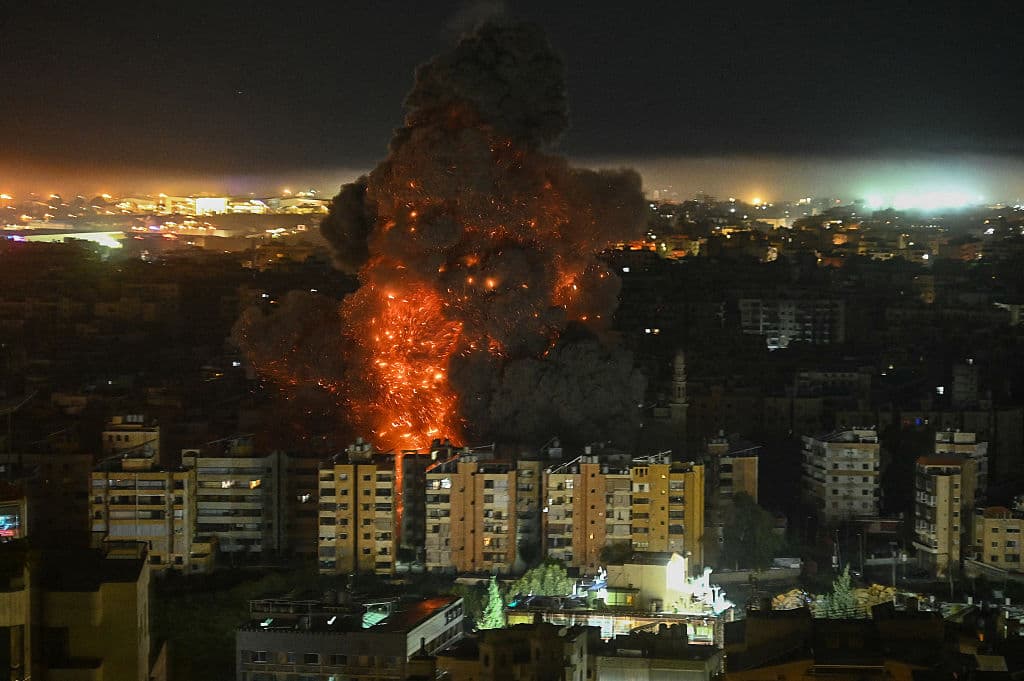 AFP covers the war in the Middle East through its extensive regional network, including bureaus in Tehran, Jerusalem, and several neighboring countries. Since the start of the conflict, journalists have been working under increasingly restrictive conditions. Authorities in several countries have limited reporters' movements, photo and live video coverage from sensitive locations. Some governments and armed groups have banned images of missile or drone strikes and other security-related sites. /