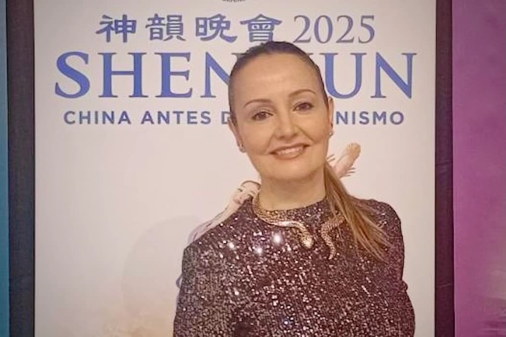 Ainhoa ​​Zamora Roel tras asistir a una actuación de  Shen Yun en el Palacio Euskalduna de Bilbao, España, el 5 de marzo de 2026. (Maya Marinova/The Epoch Times)
