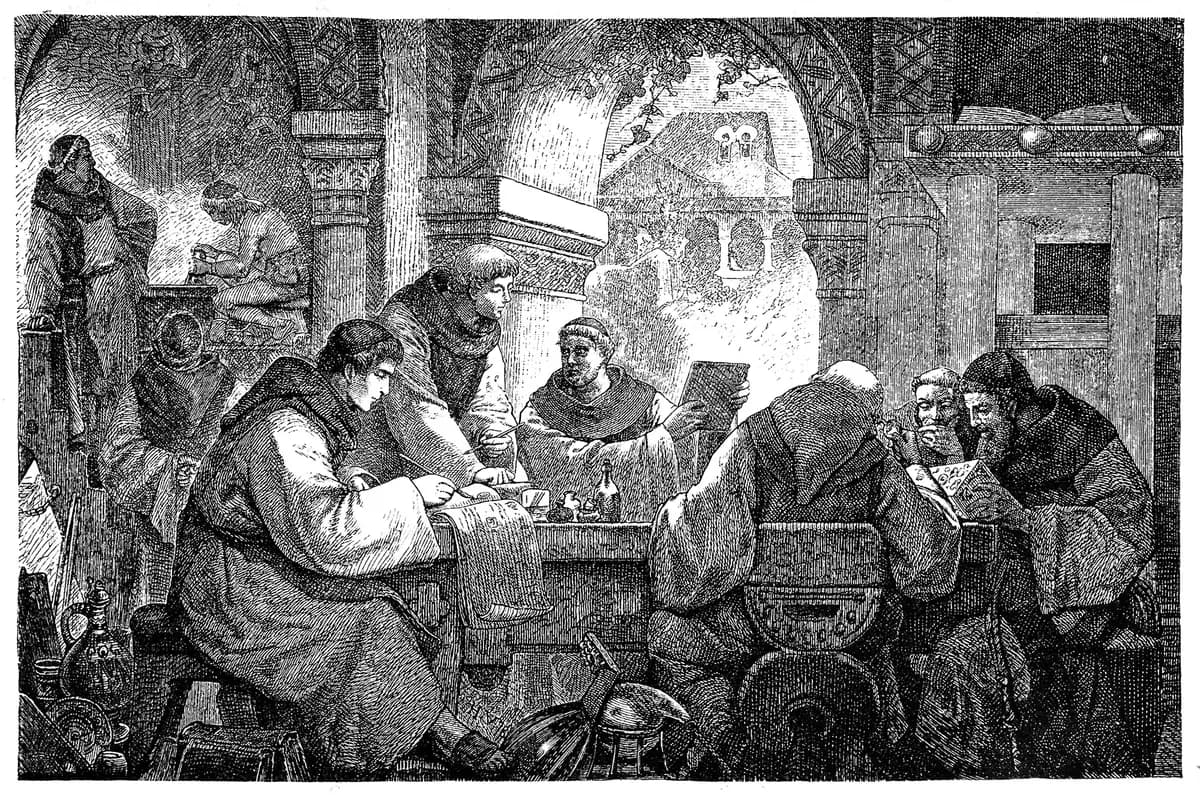 <em>La guía de San Benito enfatizó la moderación y la sencillez, moldeando siglos de práctica monástica. (Nastasic/Getty Images)</em>