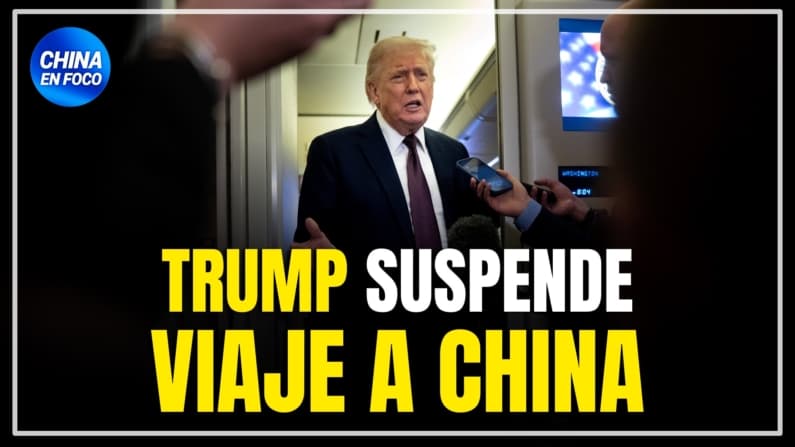 Trump suspendió viaje a China ante falta de respuesta de Beijing
