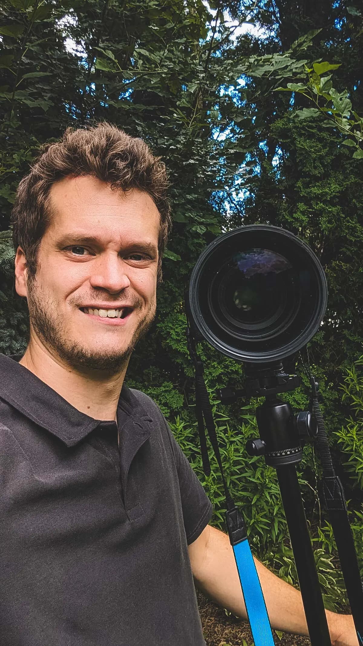 <em>Nicholas Yerkes se inició en la fotografía para ayudar en la identificación de aves. (Cortesía de Nicholas Yerkes).</em>