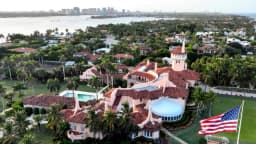 Cazas F-16 interceptan avión civil que volaba cerca de Mar-a-Lago, la residencia de Trump