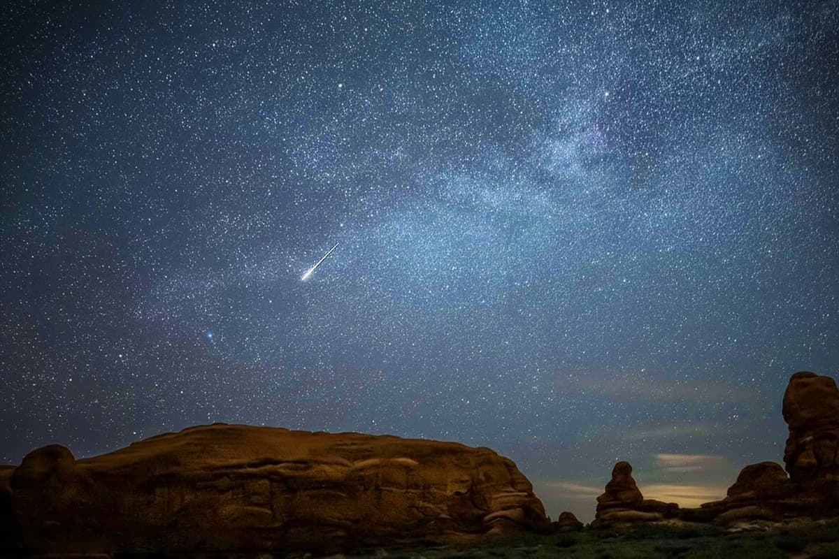 Las Líridas 2026 ponen fin a la sequía de estrellas fugaces con su espectáculo anual