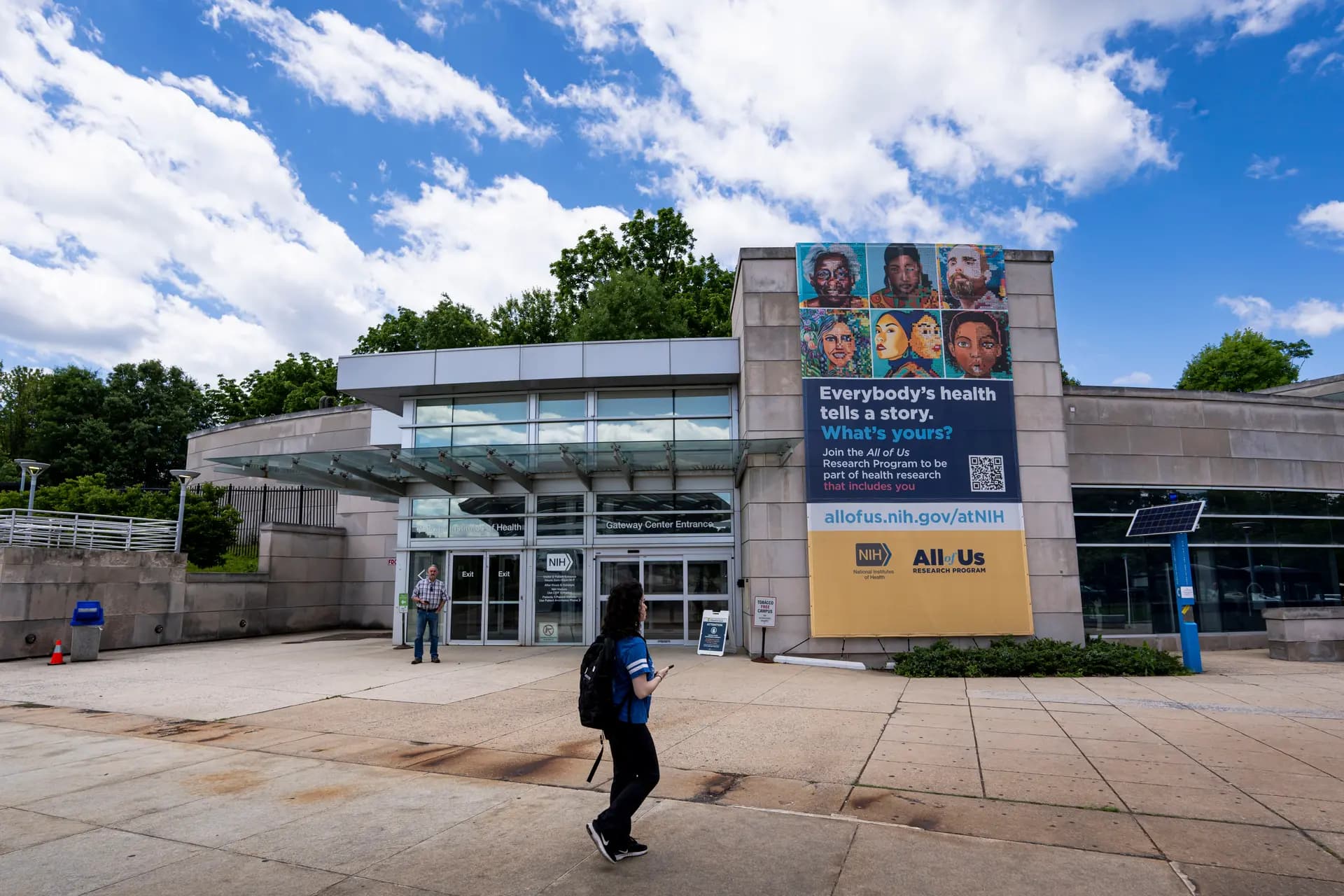 El Instituto Nacional de Salud en Bethesda, Maryland, el 30 de mayo de 2024. (Madalina Vasiliu/The Epoch Times).