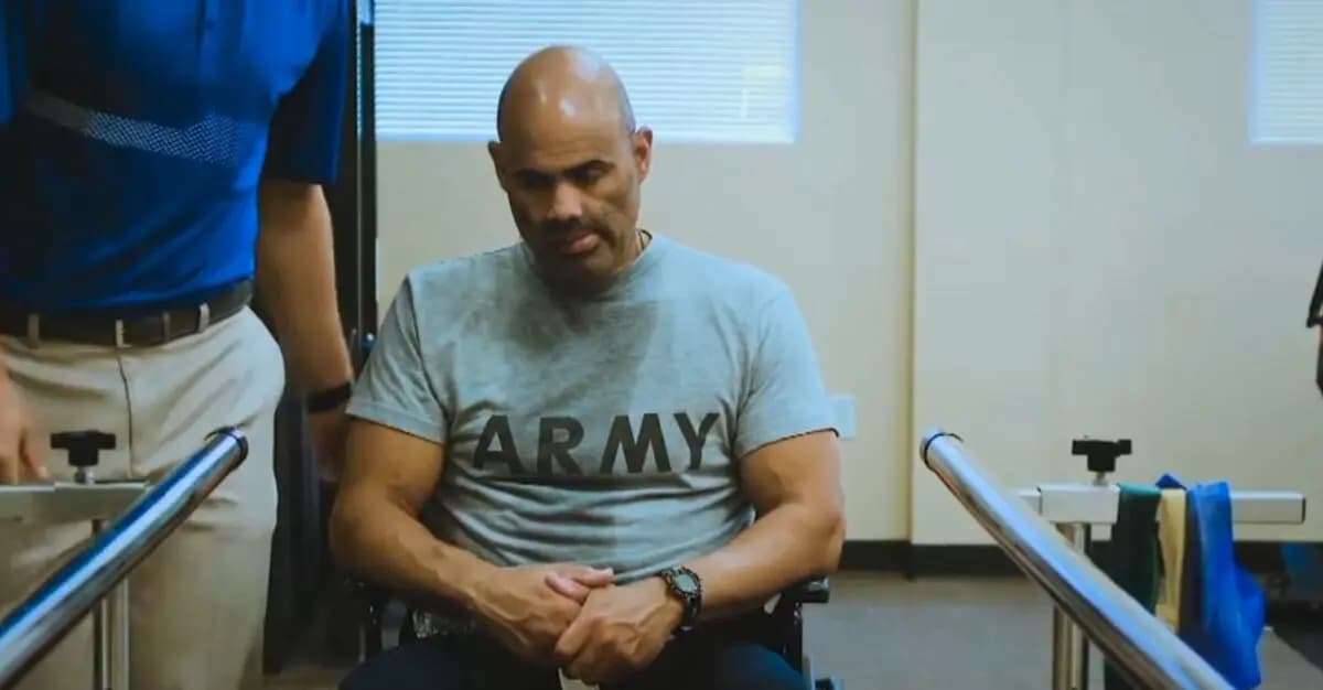 Vic Rafael (Ulises Larramendi), en “Somos más fuertes.” (GJW+)