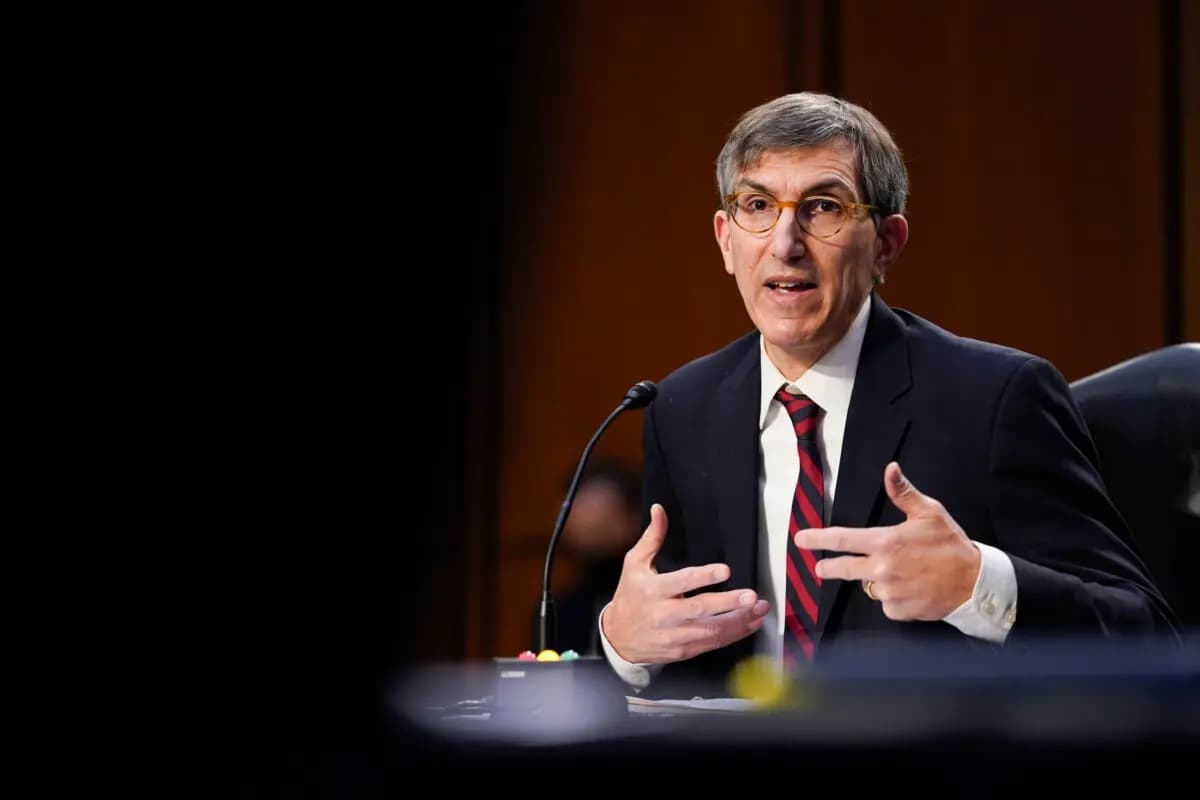 El Dr. Peter Marks en Washington, en una fotografía de archivo sin fecha. (Susan Walsh/Getty Images)