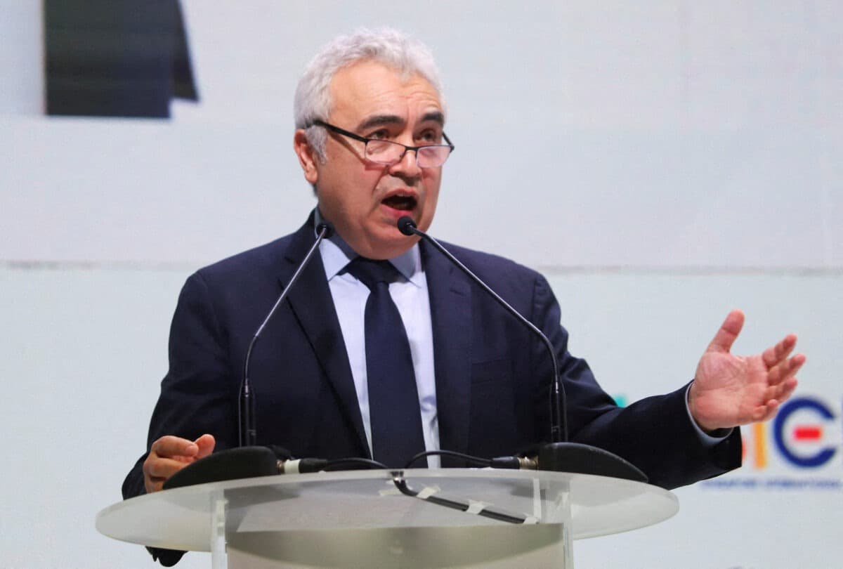 Fatih Birol, director de la Agencia Internacional de la Energía (AIE), en Singapur el 25 de octubre de 2022. (Isabel Kua/Reuters).