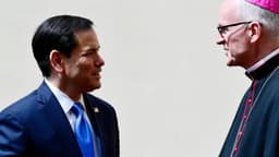 Rubio se reúne con el papa León en el Vaticano