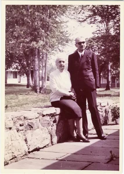 Kurt y Marianne Gödel en 1964. (Cortesía de la Biblioteca Municipal de Viena).