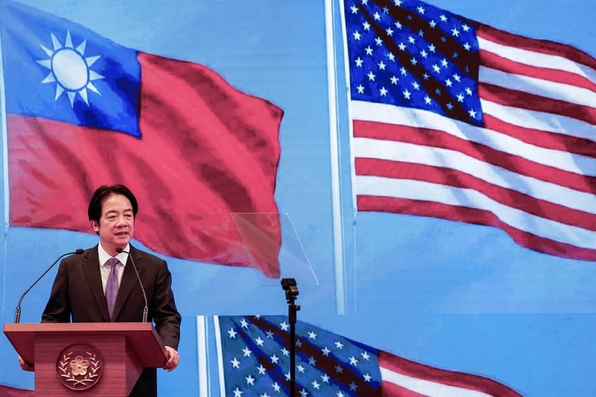 El presidente taiwanés Lai Ching-te interviene en una rueda de prensa sobre la última ronda de conversaciones económicas con Estados Unidos, celebrada en Taipéi (Taiwán) el 3 de febrero de 2026. (Ann Wang/Reuters)
