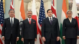 Rubio se reunirá con cancilleres de Japón, Australia e India en la cumbre del Quad en Nueva Delhi
