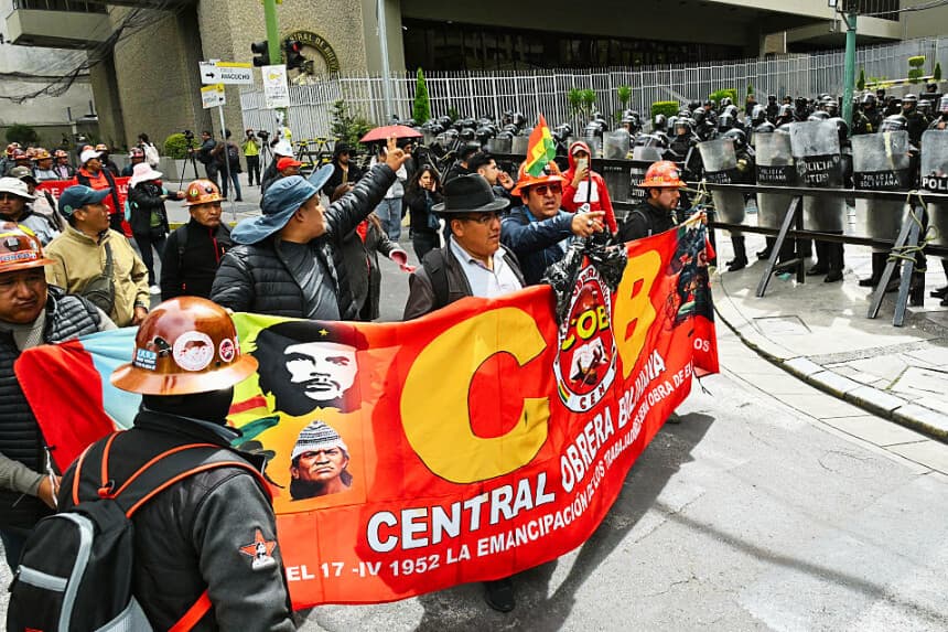 Bolivia confirma un muerto tras enfrentamientos registrados el fin de semana